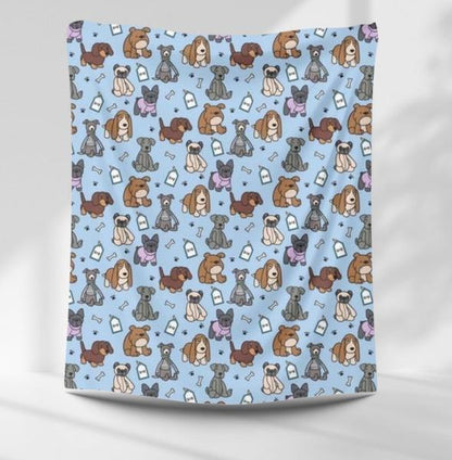 Jellydog 150x150 fleece blanket