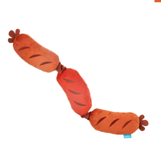 Bark lickin links sausages