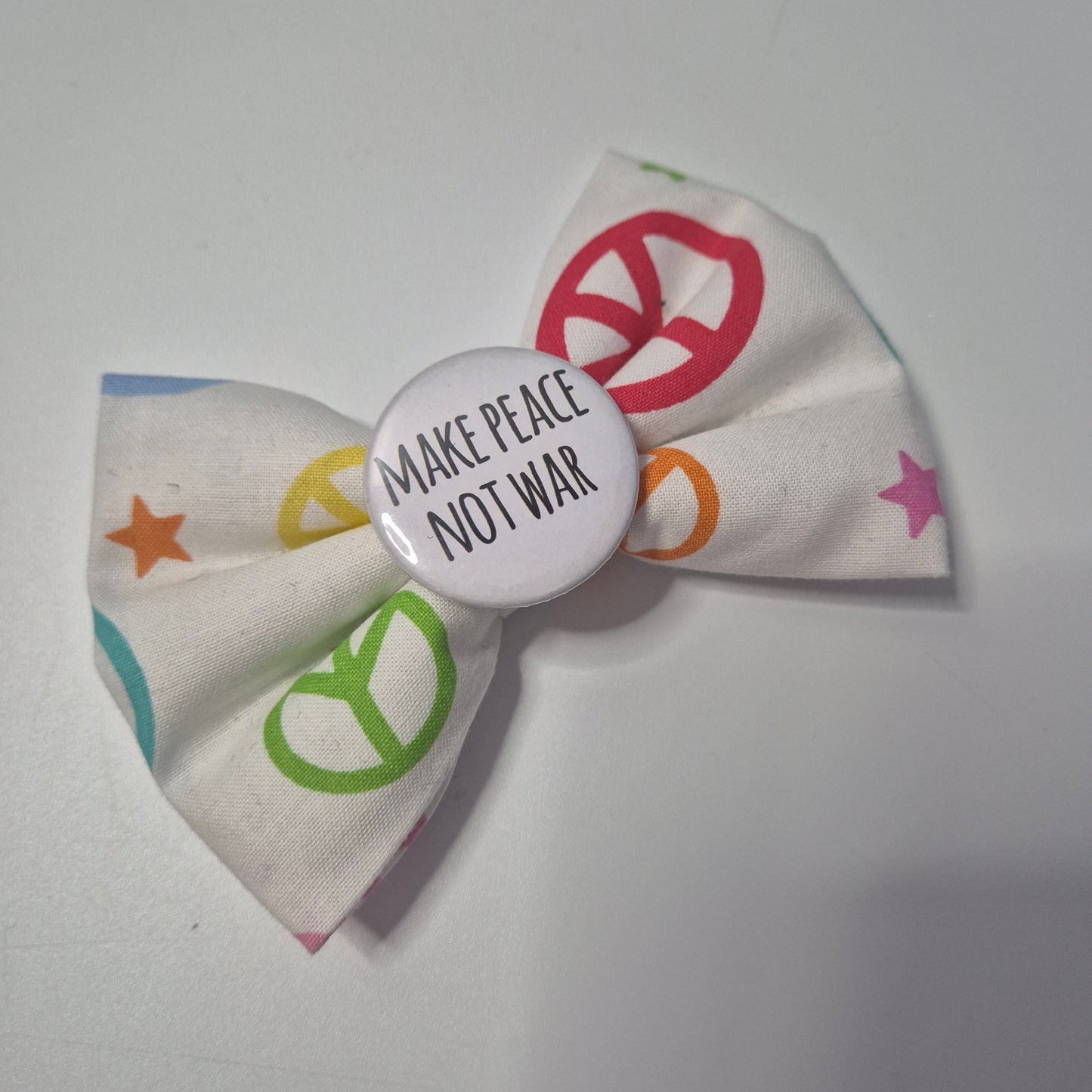 Love not war bowtie