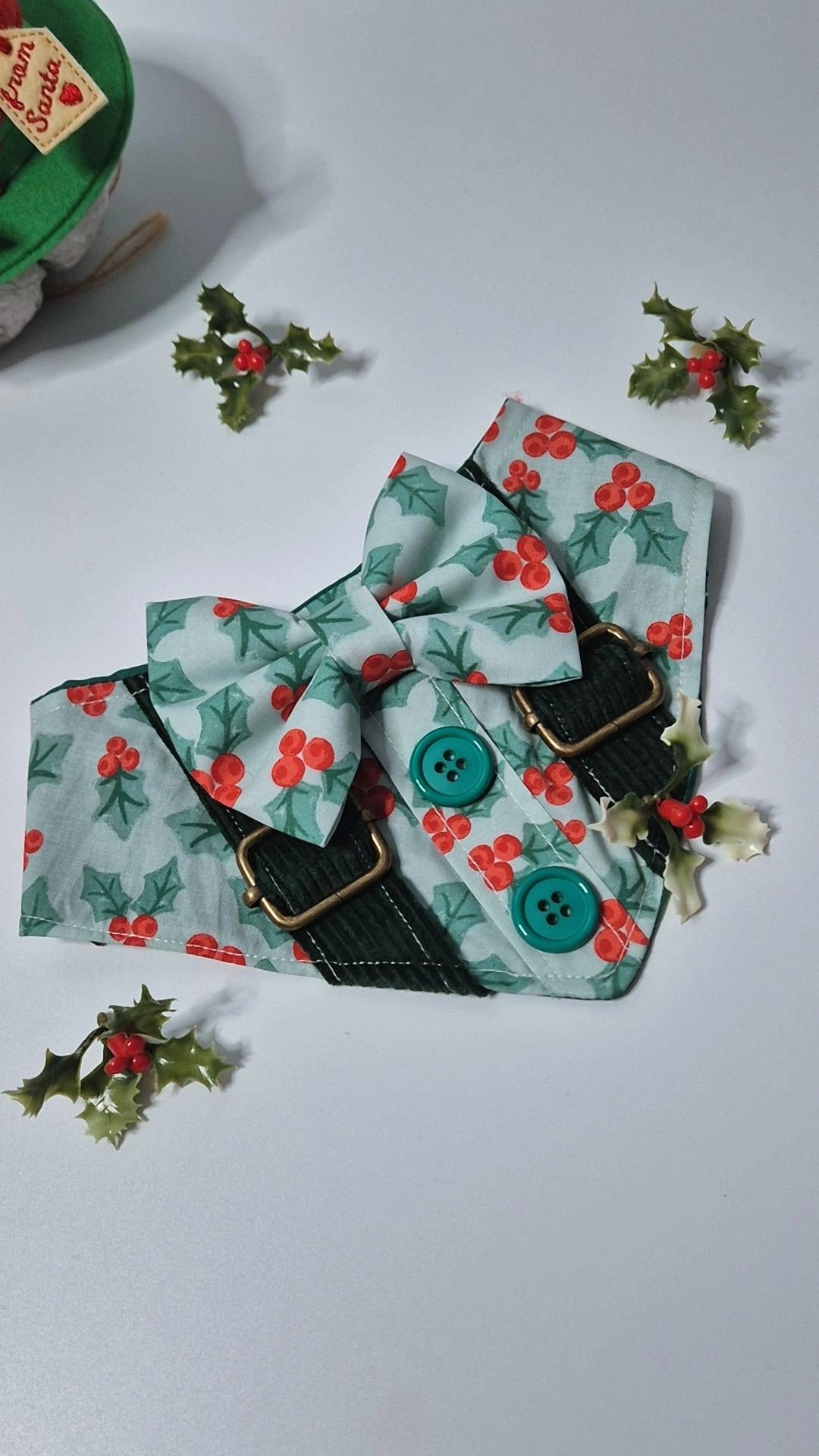Dungarees Holly tux shirt bandana