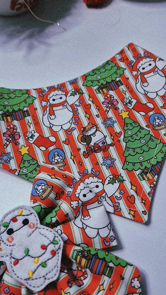 Balloon man Christmas bandana