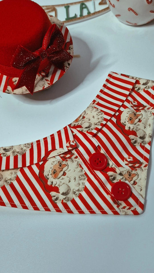 Retro santa shirt bandana