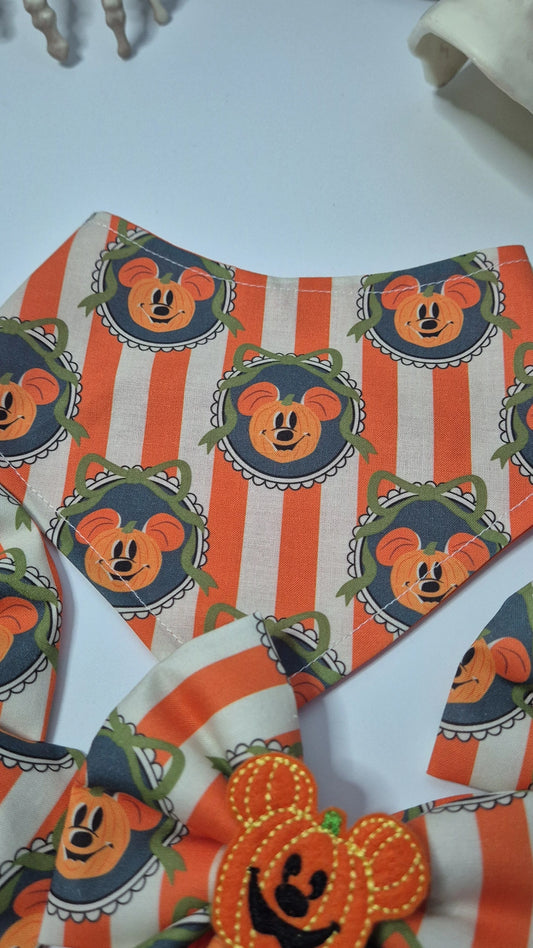 Mouse pumpkin wall of fame bandana