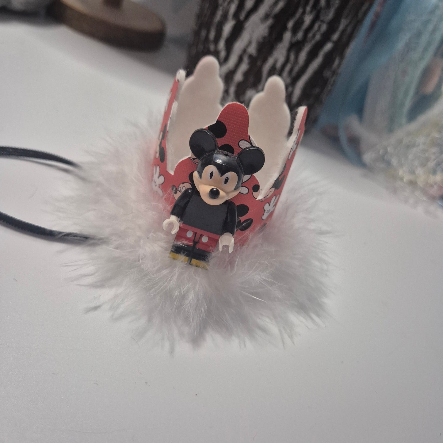 Mouse fluffy crown