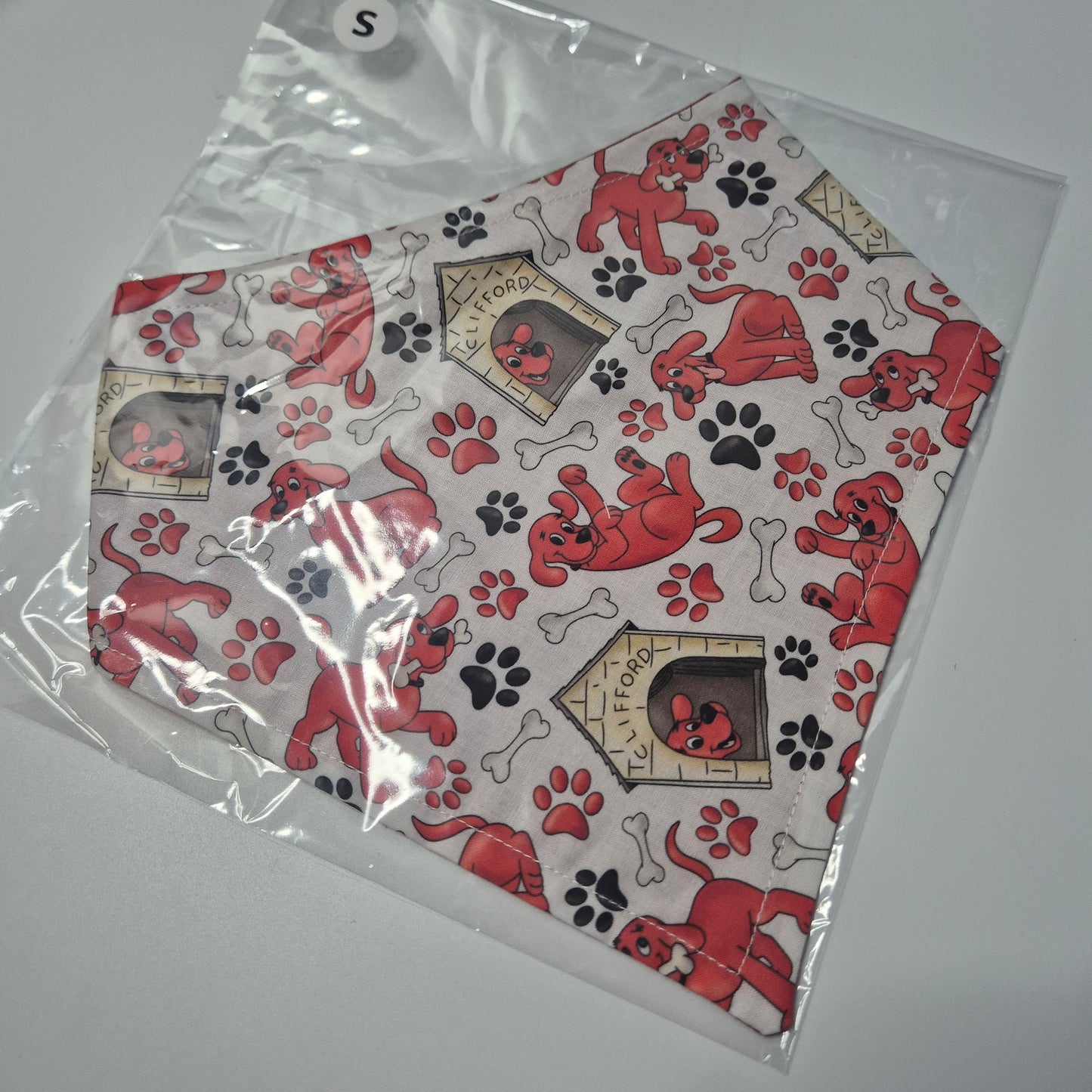 Small red dog bandana