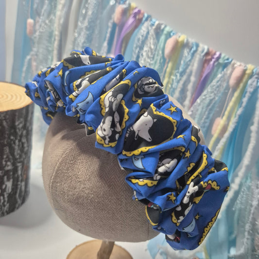 Funny bones scrunchie headband