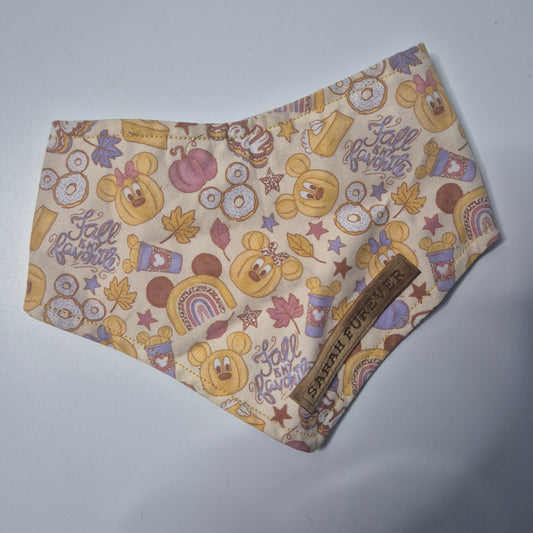Small mouse autumn bandana