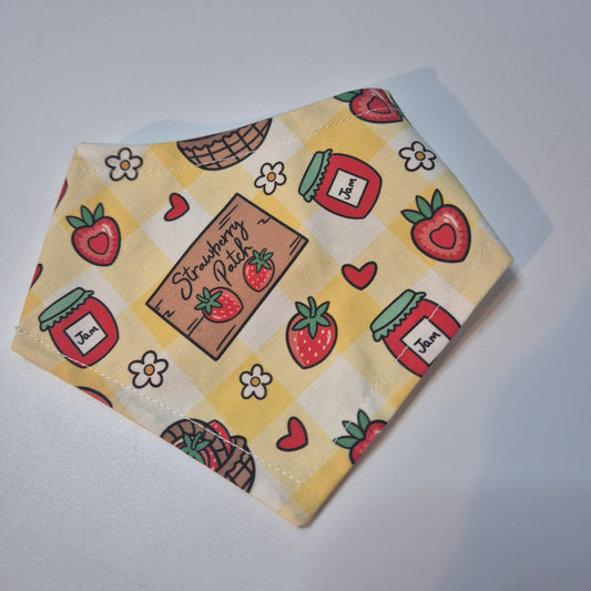 Xs strawberry bandana