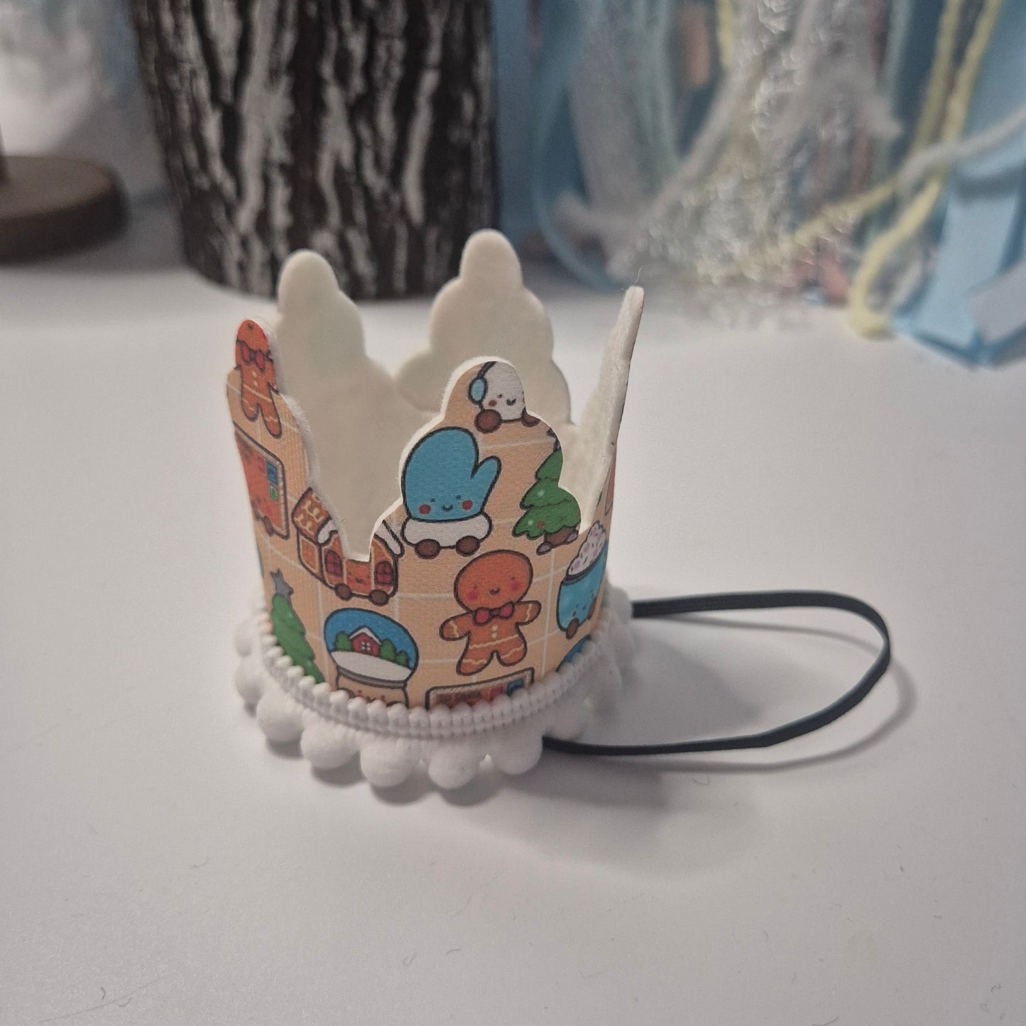 Xmas plush crown