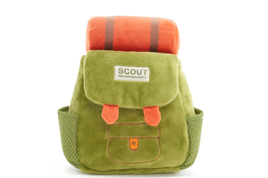 Rowdy ruckus backpack enrichment toy