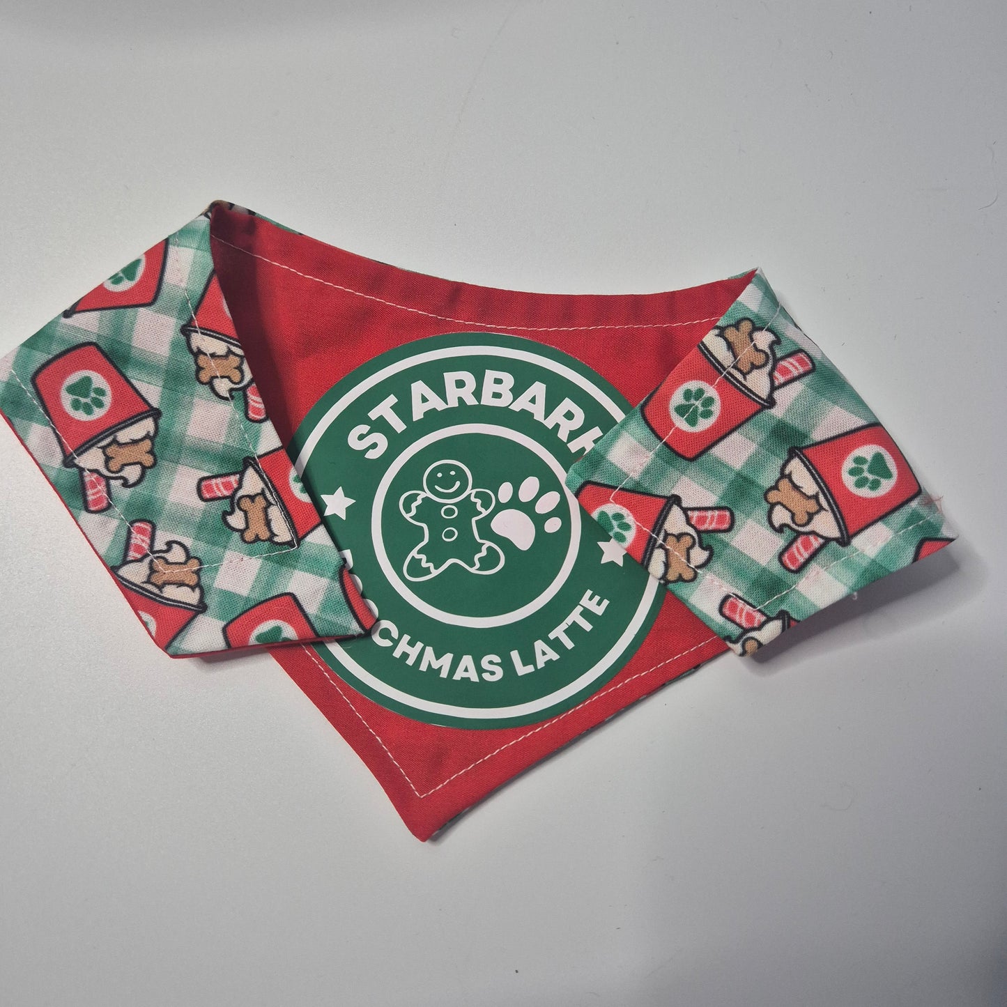 Xs Xmas latte bandana