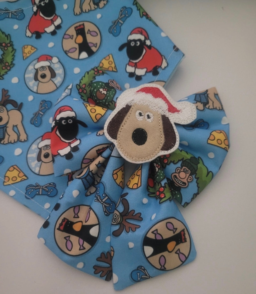 Grand day out embroidered sailor bow