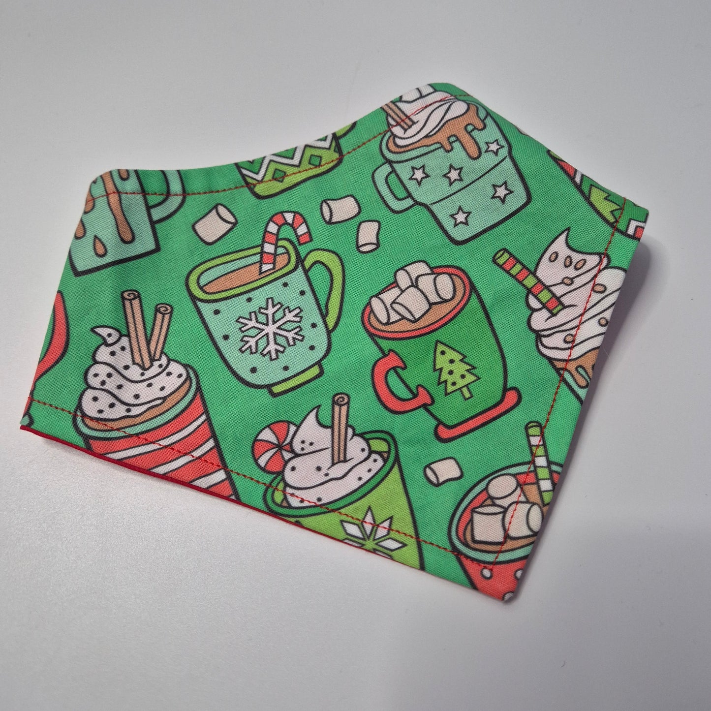 Small Christmas cups bandana