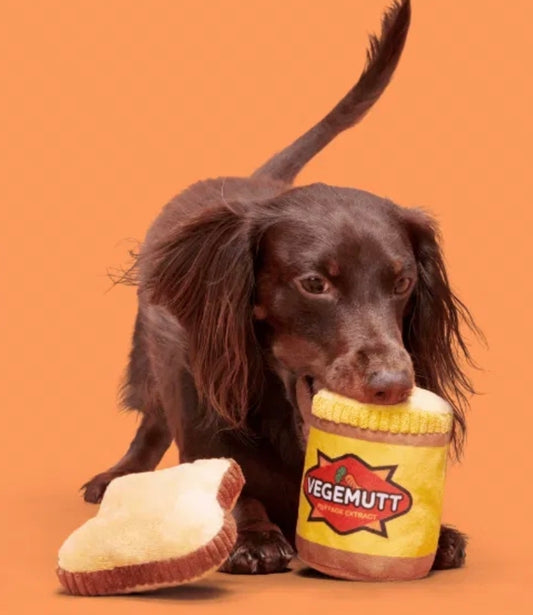 Bark vegemutt toast toy 2 pk