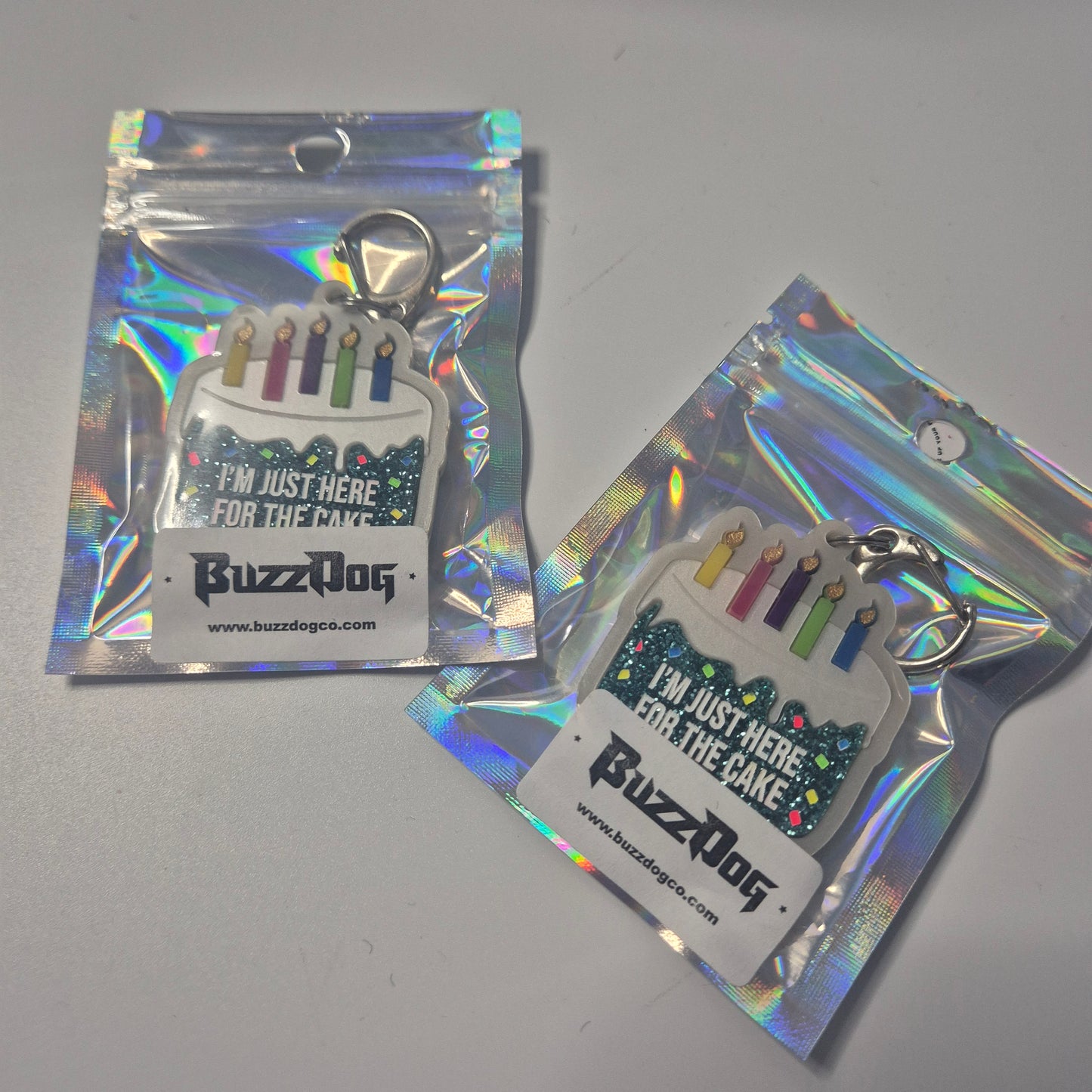 Exclusive buzzdog birthday tags