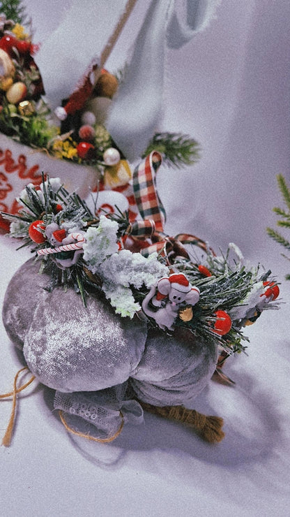 Twas the night before Christmas flower crown one available